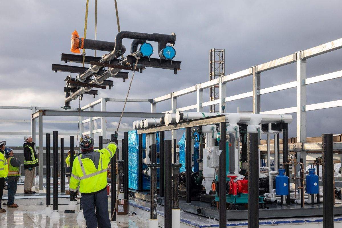 HVAC installation by Silicon Valley Mechanical.